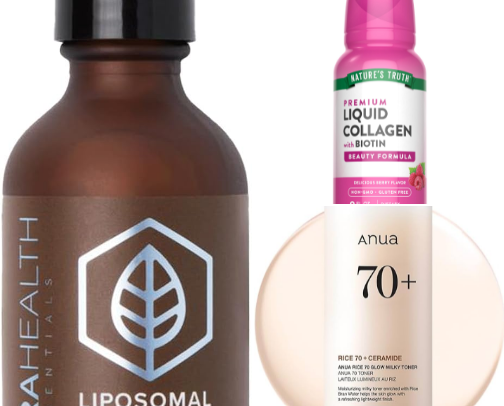 Skincare cover photo collage
