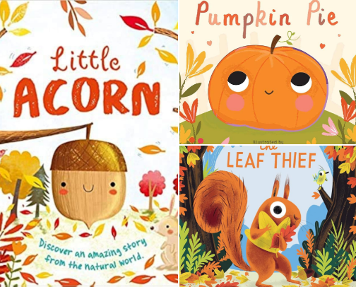 Fall Books for Toddlers cover photo collage