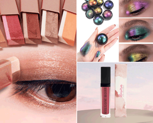 Makeup cover photo collage
