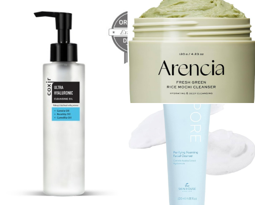 best cleansers for oily skin cover photo collage