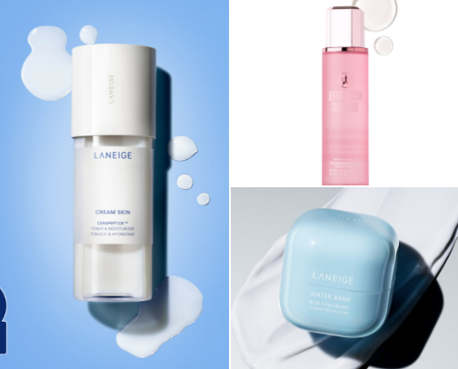 Skincare must haves cover photo collage