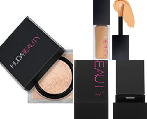 HUDA BEAUTY cover photo collage