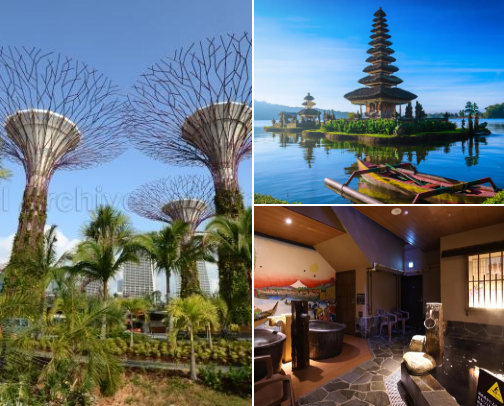 Places in Asia I Would Fly Back to Tomorrow cover photo collage