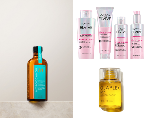 Tested and Tried hair products😍 cover photo collage