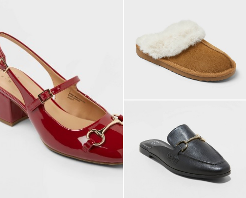 New fall shoes at Target cover photo collage