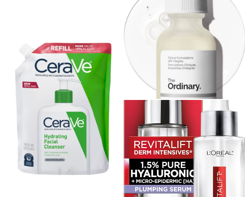 Glow & Radiance Skincare Essentials for Women in their 30s cover photo collage