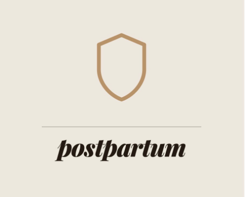 The Postpartum Edit cover photo collage