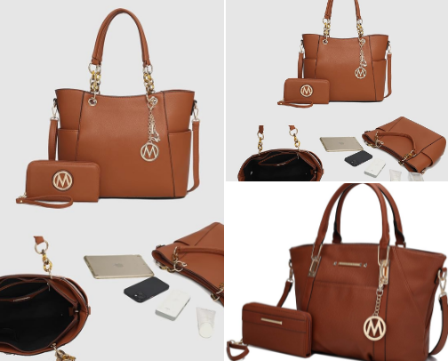 Top 10 Vegan Leather Tote Bags with Wallet for Business and Daily Use cover photo collage