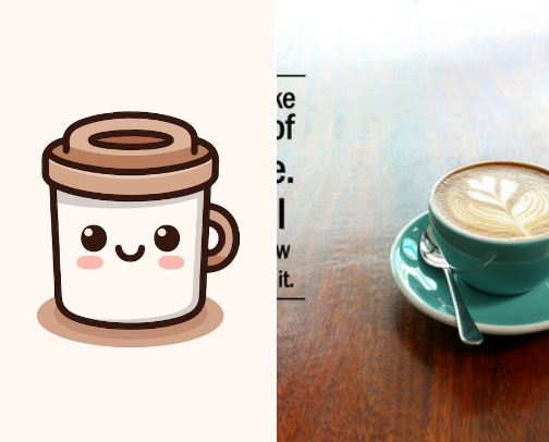 My Little Coffee Nook cover photo collage