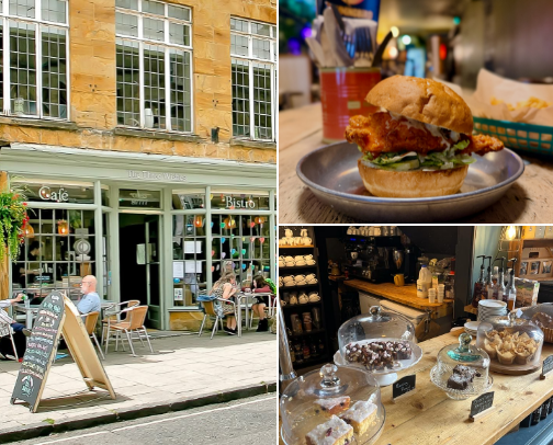 The Perfect Places To Eat Lunch In Sherborne, Dorset cover photo collage