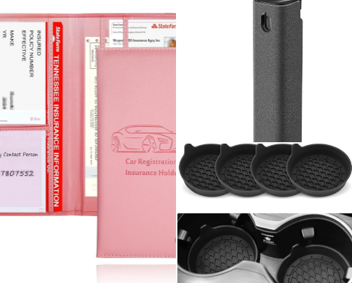 WHAT'S IN MY CAR cover photo collage