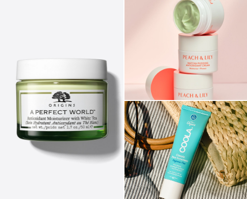 Skin Care Products 🩵🩵 cover photo collage