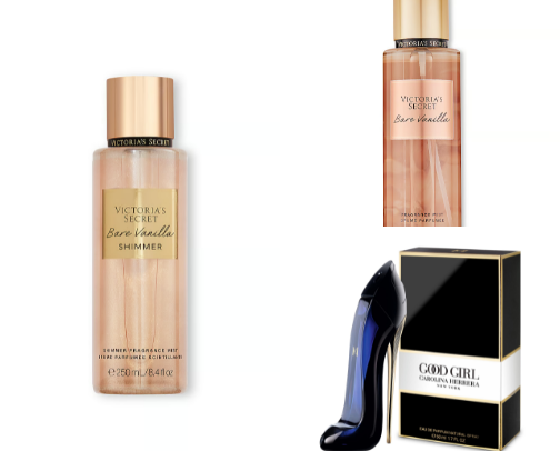 My perfumes cover photo collage