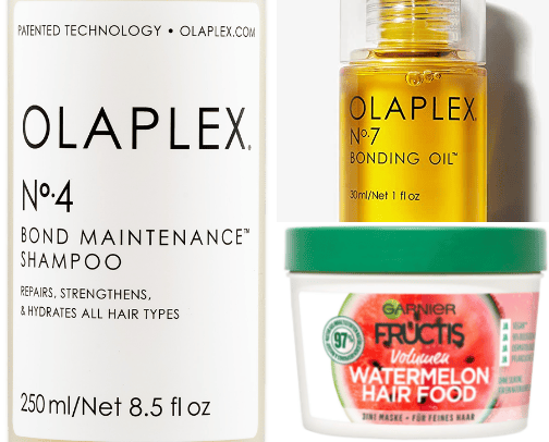 Hair care cover photo collage