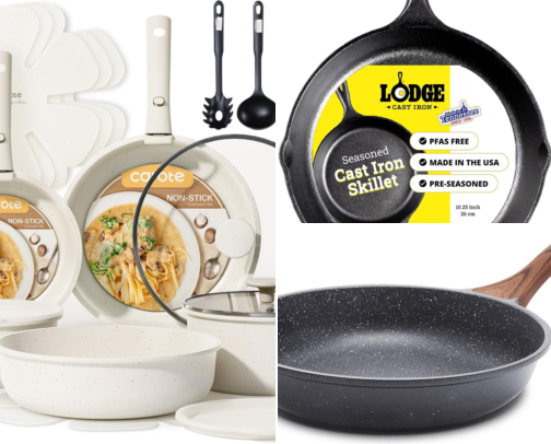 Cookware and Kitchen Tools — Pans, Skillets and Sets for Everyday Cooking cover photo collage