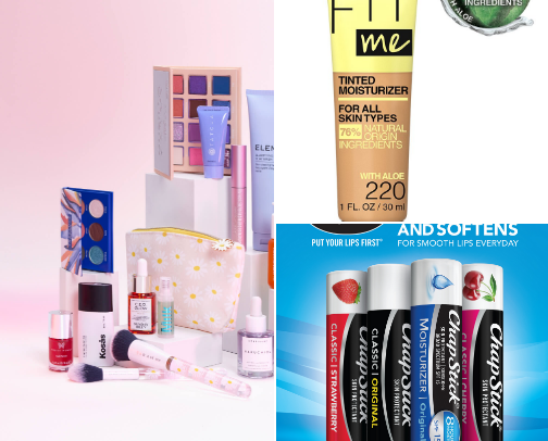 Makeup cover photo collage