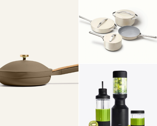 The Dream Kitchen: Aesthetic Cookware & Smart Kitchen Gadgets ☕🍳 cover photo collage