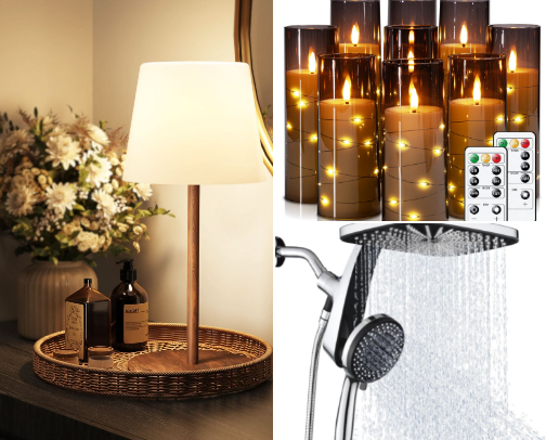 Cozy Bathroom Curations 🛁 cover photo collage