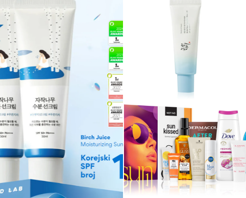 Summer beauty cover photo collage