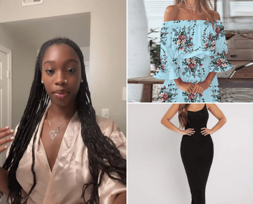 Clothing cover photo collage