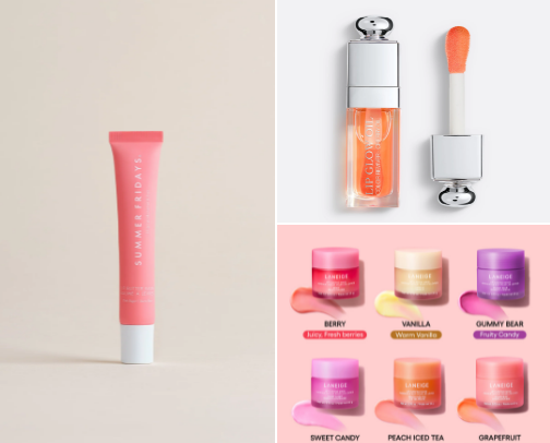 Lip Products I’m Loving cover photo collage