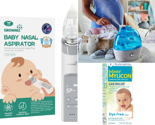 Newborn survival mode cover photo collage