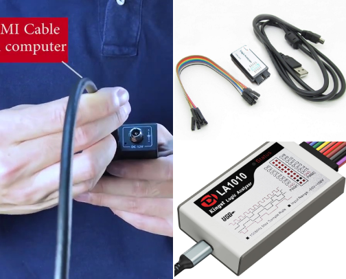 Hardware Hacker's AV Arsenal cover photo collage