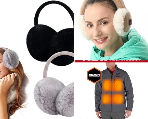 Clothing and Gadets To Keep You Warm When The Temperatures Go Below Zero! cover photo collage