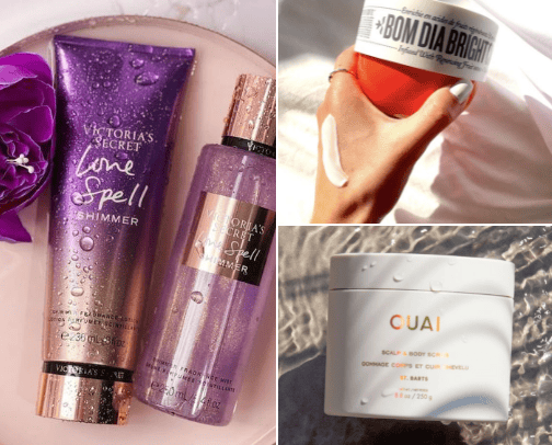 Your hair&body will love these products🧖🏼‍♀️✨ cover photo collage
