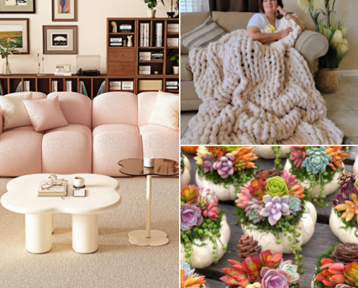 Aestetic room decor ✨️ cover photo collage
