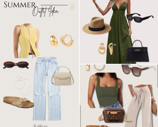 Summer Outfit Ideas cover photo collage