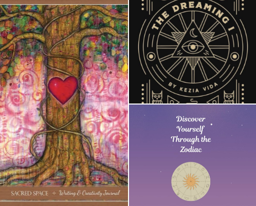 Journals & Notebooks for Inner Work cover photo collage