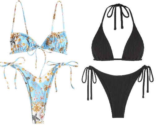 swimwear cover photo collage