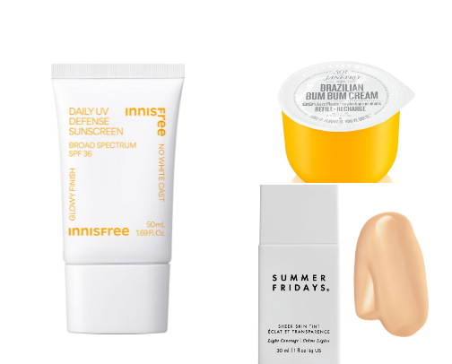 Daily beauty staples ✨ cover photo collage