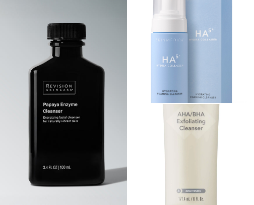 Skincare Favorites🫧 cover photo collage