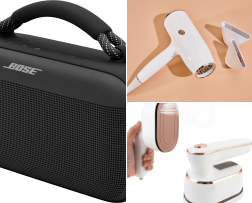 Tech & Small Home Devices 🎧 cover photo collage