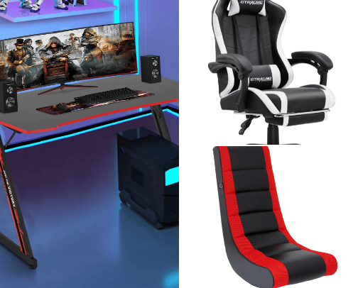 Pro-Level Desks for Work and Play cover photo collage