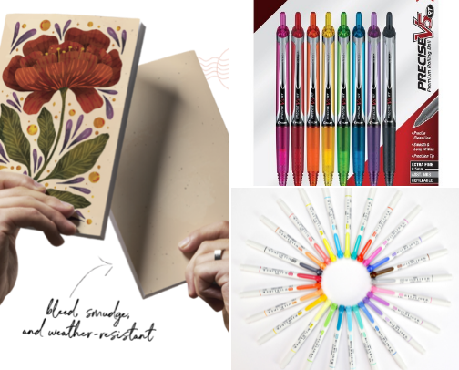 Pen to Paper cover photo collage