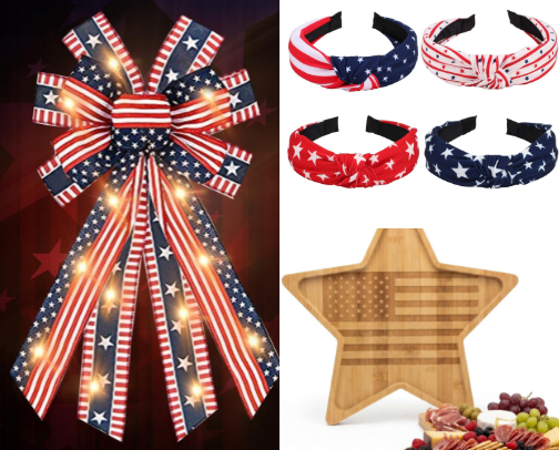 4th of July ❤️🤍💙 cover photo collage