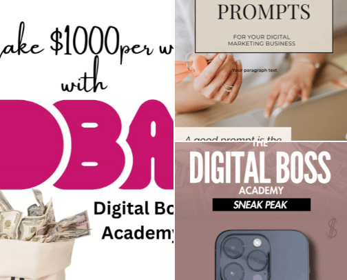 Digital products you need in your life cover photo collage