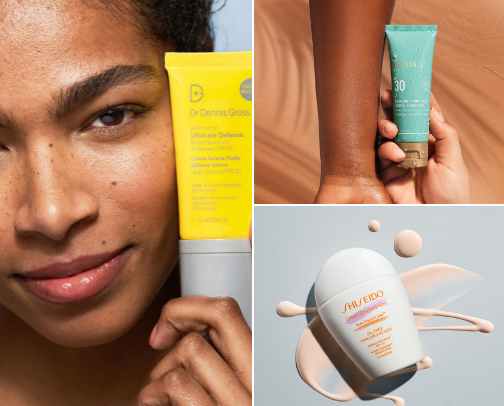 ☀️The best SPFs that blend well under makeup☀️ cover photo collage
