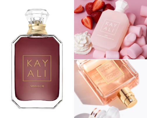 Perfumes will grow your confidence! cover photo collage