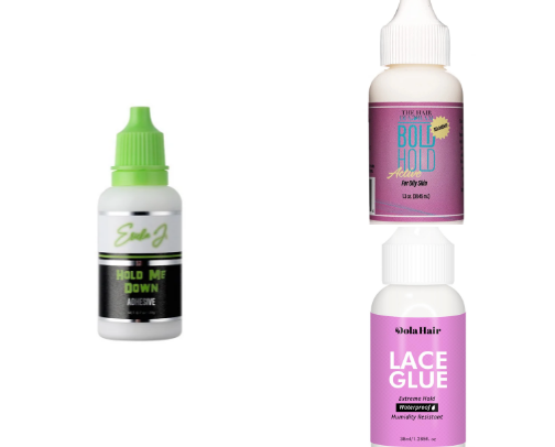Products for a perfect wig install cover photo collage