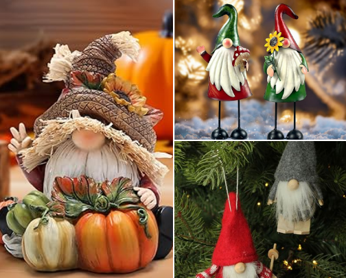 My Enchanted Gnome Collection cover photo collage