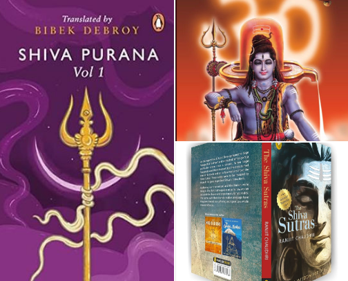Best Books on Lord Shiva & Shaivism cover photo collage