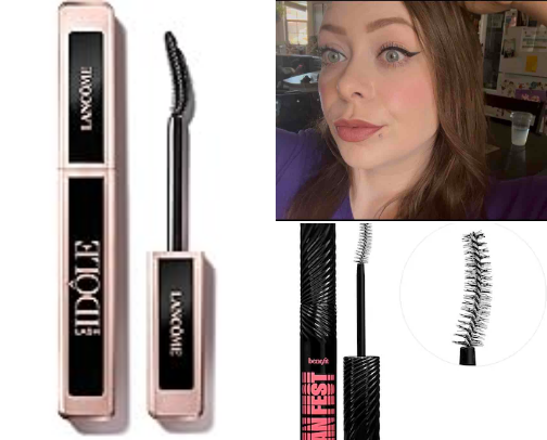 My favorite mascaras for thinner blonde Lashes cover photo collage