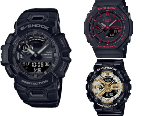 G-Shock Watches cover photo collage