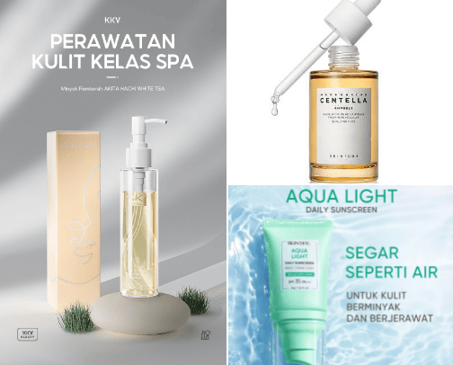 Skincare Routine For Oily skin cover photo collage