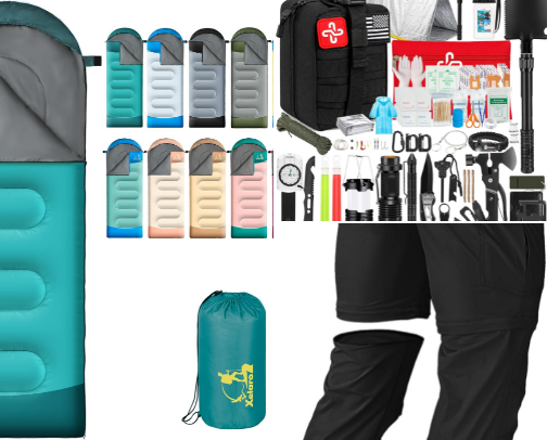 Best Hiking & Camping Equipment for Beginners cover photo collage