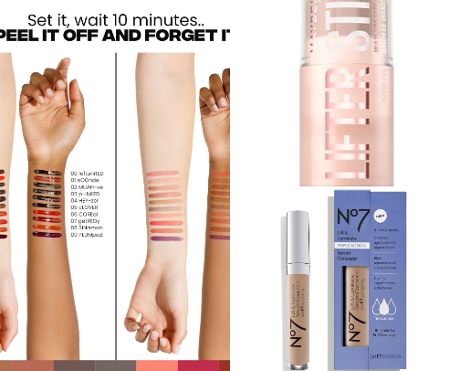 My go to makeup products cover photo collage